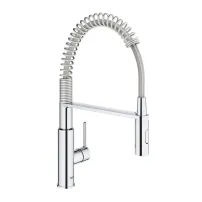 Кухненски смесител с гъвкав чучур Grohe Get, гланцов хром