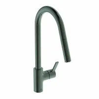 Кухненски смесител с издърпващ се душ Ideal Standard Gusto 233 Magnetic Grey 2 вида струя
