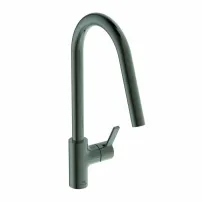 Кухненски смесител с издърпващ се душ Ideal Standard Gusto 235 Magnetic Grey 1 тип струя