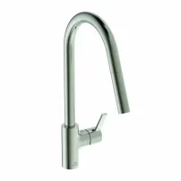 Кухненски смесител с издърпващ се душ Ideal Standard Gusto 235 silver Silver Storm 1 тип струя