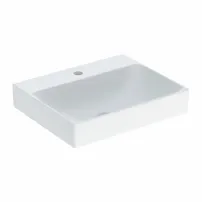 Мивка Geberit One 50 см, бяла, гланцирана, KeraTect, с отвор за смесител