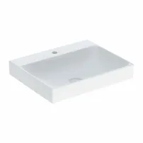 Мивка Geberit One 60 см, бяла, гланцирана, KeraTect, с отвор за смесител