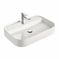 Мивка за плот Fluminia Juno бяла 65 см