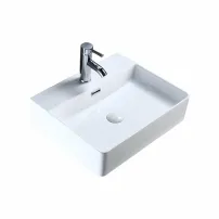 Мивка за плот Fluminia Mercury бяла 46 см