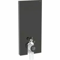 Модул Geberit Monolith за тоалетна чиния, черен, 114 см
