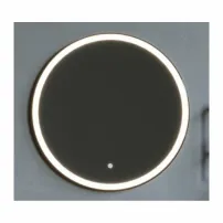 Огледало с осветление и размразител Fluminia Black-Boy-90 90 см