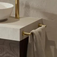 Omnires Modern Project държач за кърпи, златист цвят, 60 см