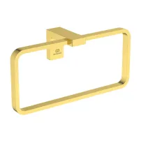 Правоъгълен държач за кърпа Ideal Standard Atelier Conca, златист