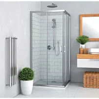 Правоъгълна душ кабина с плъзгащи се врати Roth Lega Line LLS2 120x90