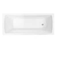 Правоъгълна вана Besco Optima Premium 160x70 см за монтаж на панел