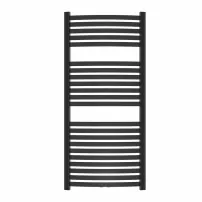 Радиатор за кърпи за баня Invena 54x120 см, черен