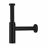 Сифон за умивалник Hansgrohe Flowstar S естетичен, матово черен