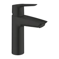 Смесител за умивалник Grohe Start, матово черен, с Click-Clack клапан