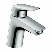 Смесител за умивалник Hansgrohe Logis 70 с Push-Open клапан, хром