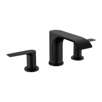 Смесител за умивалник Hansgrohe Vivenis 90 с 3 елемента и изскачащ вентил, матово черен