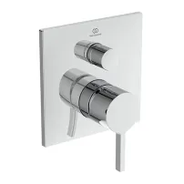Смесител за вана/душ Ideal Standard Atelier Joy Neo, гланциран хром, без вградено тяло