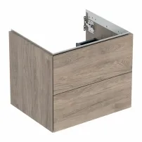 Стенен шкаф Geberit One, орех American Hickory, 60 см, с 2 чекмеджета