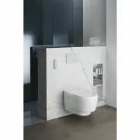 Стенна тоалетна Geberit Aquaclean Mera Classic в алпийско бяло с електрическа функция за биде