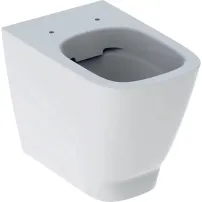 Тоалетна чиния Geberit Smyle Square Rimfree без бял капак