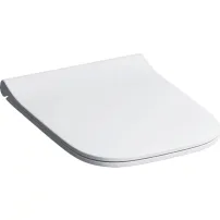 Тоалетна чиния Geberit Smyle Square slim с плавно затваряне
