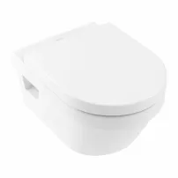 Villeroy&Boch Architectura комплект за окачване на тоалетна чиния без ринг и капак с плавно затваряне, бял