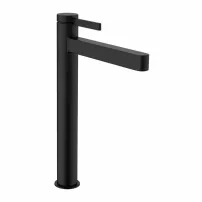 Висок смесител за умивалник Hansgrohe Finoris 260 с Push-Open клапан, матово черен