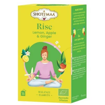 Ceai balance your day - rise - lamaie, mere si ghimbir bio 16dz x 2g 32g Shotimaa