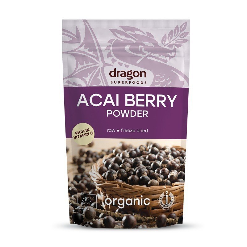 Acai pulbere raw bio 75g ds