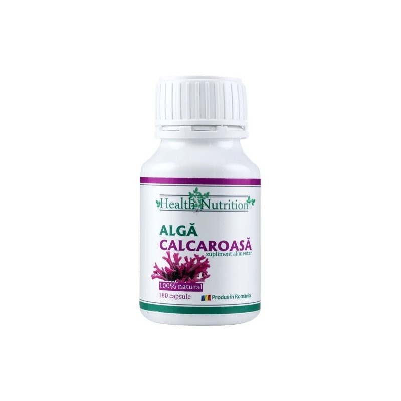 Alga calcaroasa, 180 cps - health nutrition