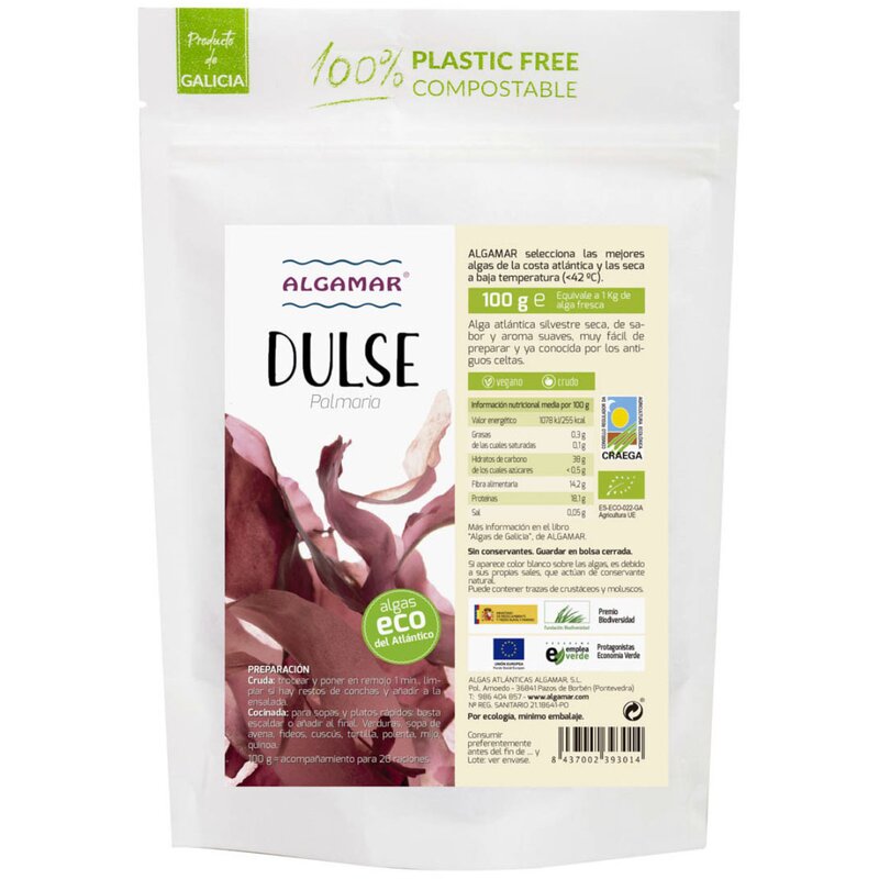 Alge dulse raw, bio, 100g