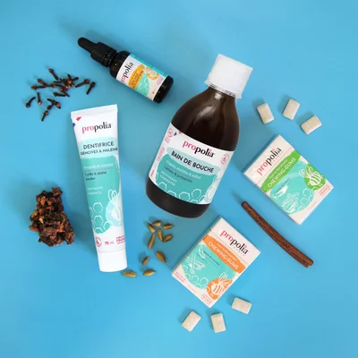 Apa de gura cu propolis, menta si xylitol ecologica 300ml Propolia