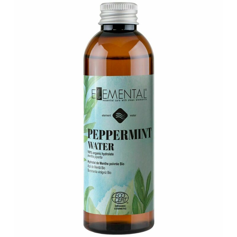 Apa de menta bio, 100ml, ellemental