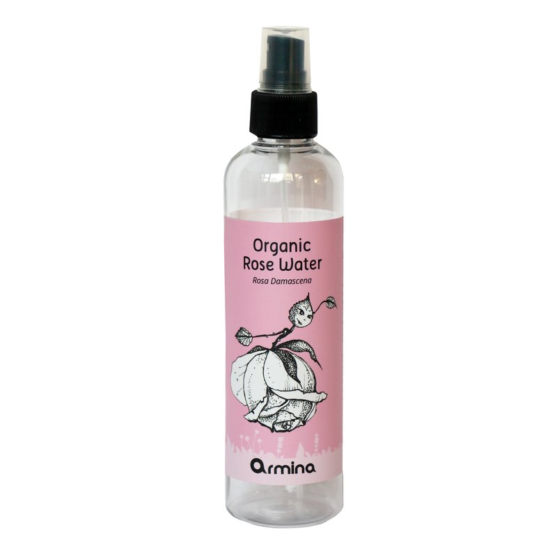 Apa de trandafir (rosa damascena) pura bio 250ml armina