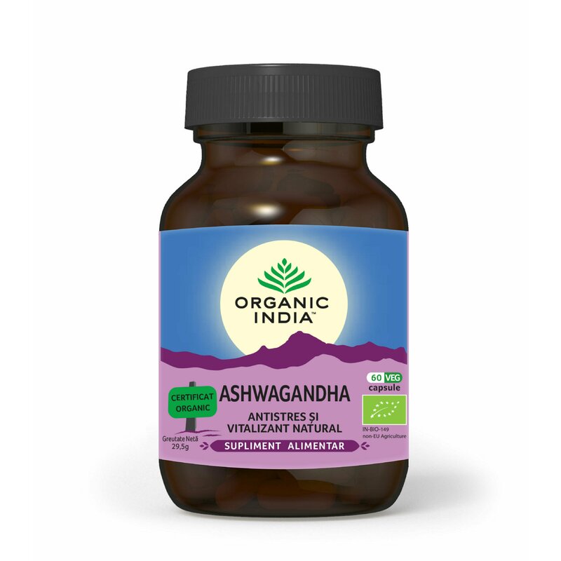 Ashwagandha - antistres natural, 60 cps veg