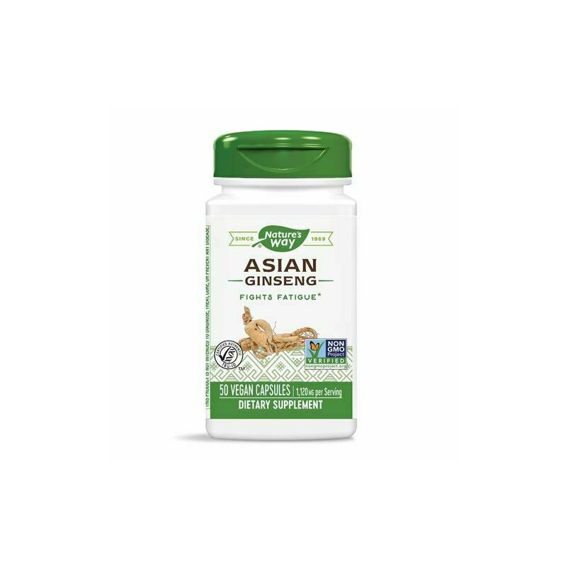 Asian ginseng 560mg, 50cps, nature's way