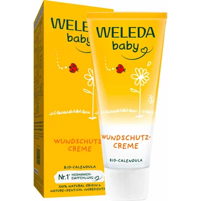 BABY Crema cu galbenele pentru zona scutecului, 75ml, Weleda