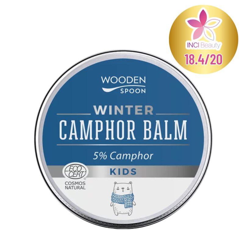 Balsam de iarna cu camfor 5% pentru copii ecologic 60ml Wooden Spoon