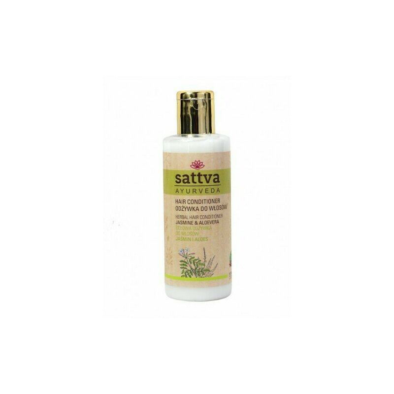 Balsam de par cu iasomie si aloe, 210ml, sattva ayurveda