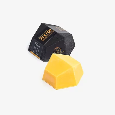 Balsam hidratant pentru par cu macese si ulei de masline silk pop 50g Solidu PRET REDUS