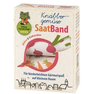 Banda cu seminte pentru semanat - morcovi si ridichi bio 2 bucati x 6m Aries