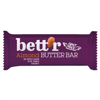 Baton cu crema de migdale, bio, 30g, Bettr PRET REDUS