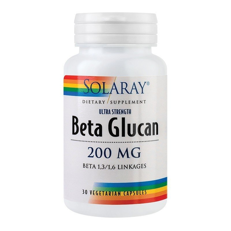 Beta glucan 200mg, 30cps, solaray