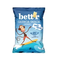 Quinoa snack cu sare bio 50g Bettr PROMO