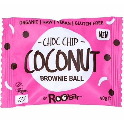 Biluta brownie cu cocos bio 40g Roobar PRET REEDUS