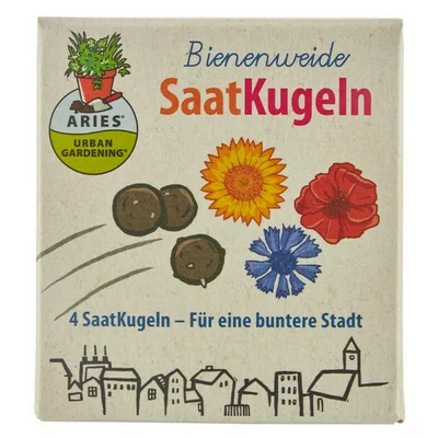 Bilute cu seminte pentru semanat - plante pentru albine bio 4 bucati Aries