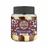 Crema de ciocolata cu alune Duo Swirl bio 350g Biona PROMO