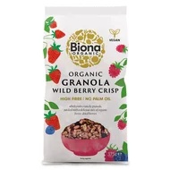 Granola cu fructe de padure, crunchy, bio 375g Biona PRET REDUS
