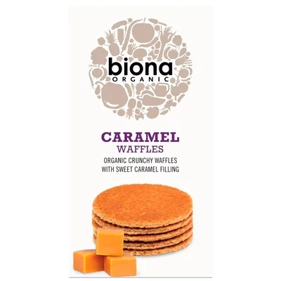Vafe cu caramel bio 175g Biona PROMO