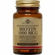 Biotin 1000mcg 50cps vegetale SOLGAR-picture