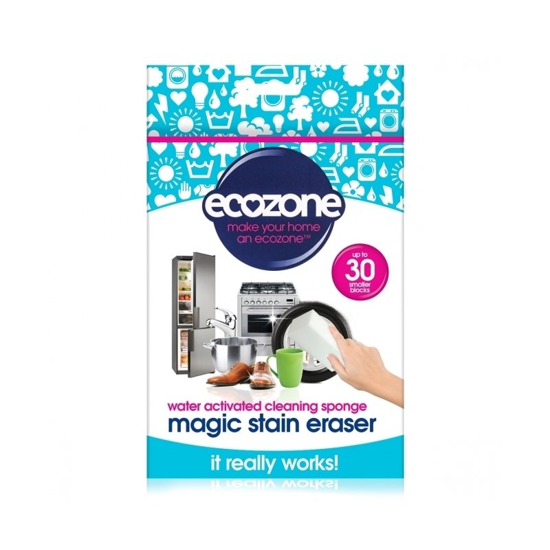 Burete magic stain universal pt curatarea suprafetelor, doar cu apa, ecozone, 2 buc